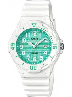 Casio Γυναικείο Ρολόι με Λευκό Λουράκι LRW-200H-3C