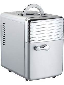 Mini Ψυγείο Καλλυντικών TempMaster Ασημί 5 ltr