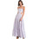 Funky Buddha Maxi Καλοκαιρινό Βραδινό Φόρεμα Λιλά FBL011-121-13
