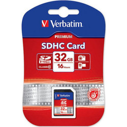 Verbatim Premium SDHC 32GB Class 10