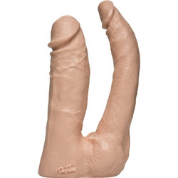 Doc Johnson Vac-U-Lock Penetrator Διπλό Dildo Flesh
