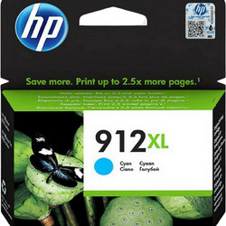 HP 912XL Cyan Μελάνι Εκτυπωτή Inkjet