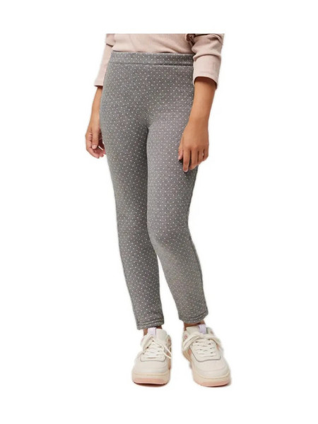 Ysabel Mora Παιδικό Κολάν Κορίτσι Πουά, Χρώμα Γκρι