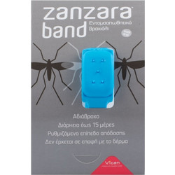 Vican Zanzara Band Εντομοαπωθητικό Βραχιόλι Μπλε 1τμχ