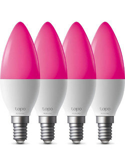 Smart Wi-Fi Candle Light Bulb TP-Link, MultiColor - Tapo L430C(4-PACK) TAPO L430C(4-PACK)