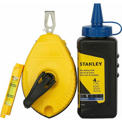 Σετ Νήμα Στάθμης 30m και Πόυδρα Μπλε Stanley