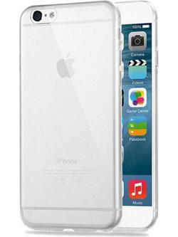 Back Cover Θήκη Λεπτής Σιλικόνης για iPhone 6 Plus/ 6s Plus Διάφανο