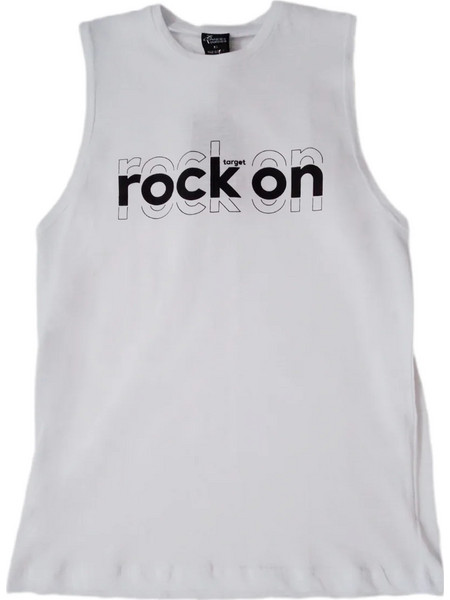 TARGET-SLEEVELESS/ TOP S JERSEY FLAMME /ROCK ON/S25/56106