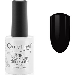 Quickgel Mini 83 Black Ημιμόνιμο Βερνίκι Νυχιών 7.5ml