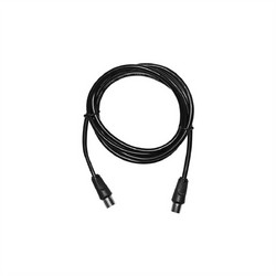 Adeleq Καλώδιο Κεραίας Coax Male to Coax Female 5m Black 9-51