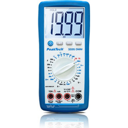 PeakTech(R) P 3335 Ψηφιακό Πολύμετρο 2,000 counts, 600V AC/DC