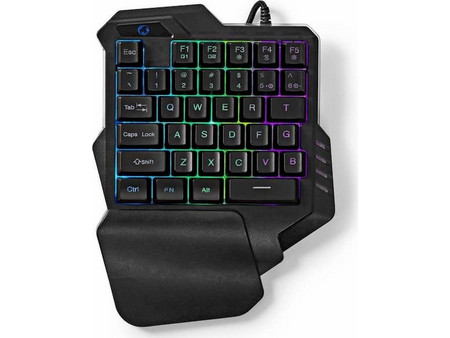 Nedis GKBDS110BK Gaming Keypad RGB Black