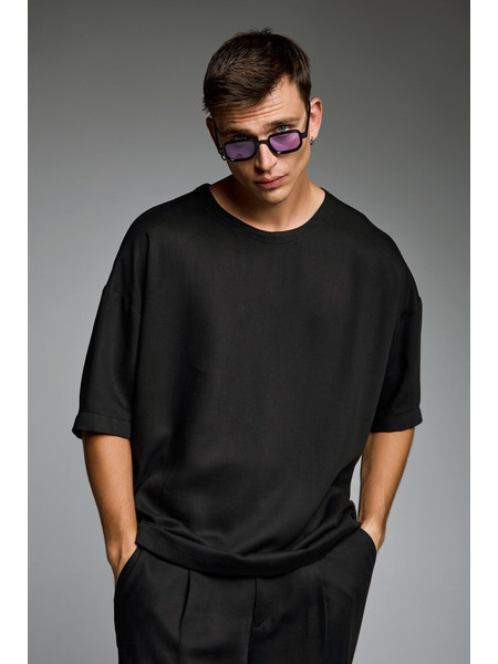 Diverse T-shirt Black Mong 24047-681-424-BLACK