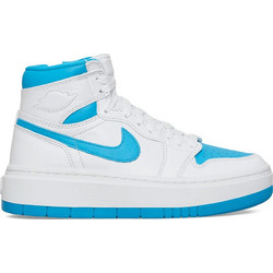 Jordan Air 1 Elevate High Γυναικεία Sneakers Flatforms Μποτάκια Λευκά Γαλάζια DN3253-114
