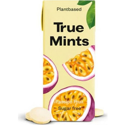 True Mints Passion Fruit Καραμέλες Με Γεύση Φρούτα Του Πάθους Χωρίς Ζάχαρη 13gr