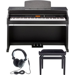 Thomann DP-95 Set Ηλεκτρικό Πιάνο Όρθιο με 88 Βαρυκεντρισμένα Πλήκτρα Black