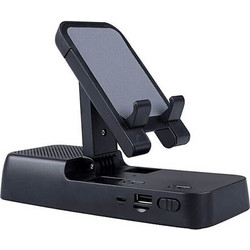 Μεγεθυντής Οθόνης F19 Μαύρο- Mobile Phone Holder with Screen Amplifier 9D F19 Black 56036