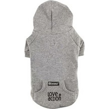 Pet Interest Cotton Hoodie XLarge Grey