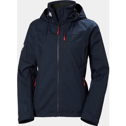 Helly Hansen Crew Hooded Sailing Jacket 2.0 Navy Μπουφάν Γυναικείο Καλοκαιρινό