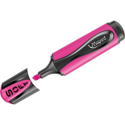 Maped Υπογραμμιστής Fluo Pep's Ultra Soft Ρόζ (746037)
