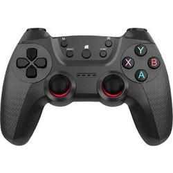 Green Lyca Joypad Dualshock 3 Wireless Controller Gamepad Black G-1429 Χειριστήριο Ασύρματο Μαύρο (PS3/PC)