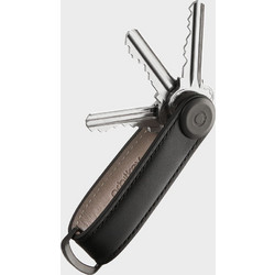 Orbitkey - Leather Key Organiser - Black-Black - Gadgets
