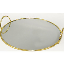 ΜΕΤΑΛΛΙΚΟΣ ΔΙΣΚΟΣ ΜΕ ΚΑΘΡΕΠΤΗ 31cm 0621508