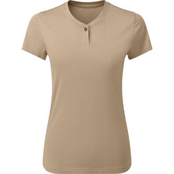 T-shirt γυναικείο με κουμπί PREMIER PR319 Comis Khaki