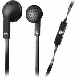 Meliconi Speak Flat Handsfree Earbud 3.5mm Black