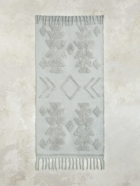 Nima Χαλί Ορθογώνιο 60x130cm Lucia Grey
