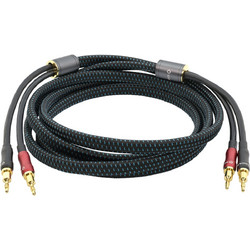 Oehlbach TRANSFORM DUAL-PLUG Καλώδιο Ηχείων με banana/cable plugs 5 m