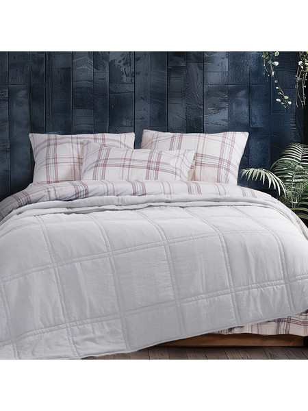 Κουβερλί Υπέρδιπλο (230x240) Nautica By Nef-Nef Homeware Nau Navy Off White