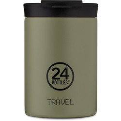 24Bottles Travel Tumbler Sage Green 350ml