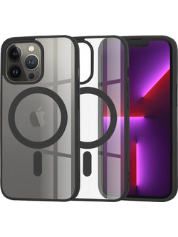 Techsuit MagSafe Pro Back Cover Black (iPhone 13 Pro)