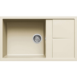 Elleci Unico 410 Ένθετος Νεροχύτης Γρανίτη Bianco Antico 86x50cm