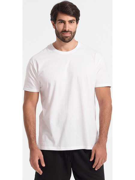 Κοντομάνικη μπλούζα JHK T-SHIRTS ΛΕΥΚΟ - Λευκό