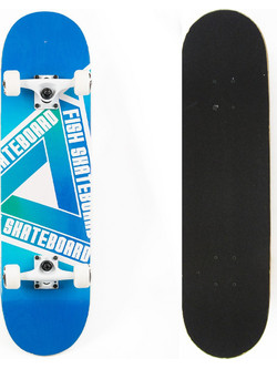 Fish Skateboards Blue Triangle