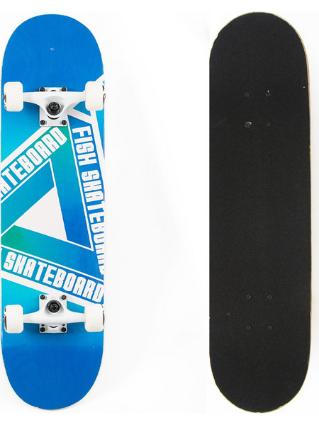 Fish Skateboards Blue Triangle