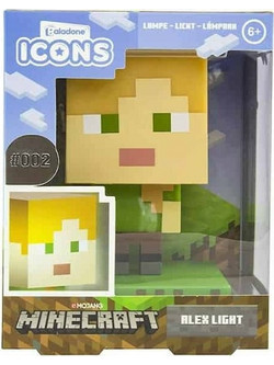 Φωτιστικό Paladone Icons Minecraft - Alex Light (PP6591MCFV2)