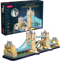 Puzzle CubicFun City Line Led Tower Bridge 3D 222 Κομμάτια