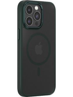 Comma case Joy Elegant Mag for iPhone 15 Plus navy green