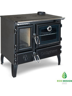 Caliskan 214 Box Ατσάλινη Ξυλόσομπα με Φούρνο 6.4kW