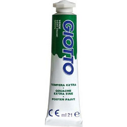 Τέμπερα Giotto Σωληνάριο 21ml Πράσινο 355012