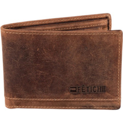 Fetiche Leather 10-385 Δερμάτινο Ανδρικό Πορτοφόλι Καφέ
