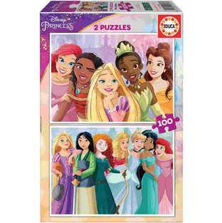 Παιδικό Puzzle Educa Disney Princess 2x100 Κομμάτια