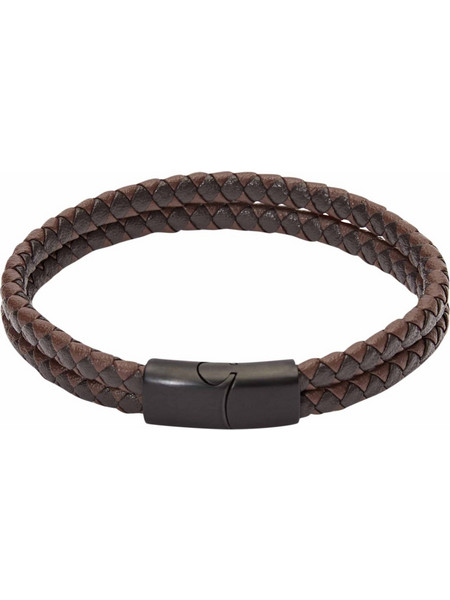 Βραχιόλι Χεριού Διπλό Viro Leather Brown - 607148