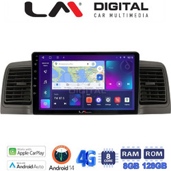 LM Digital ZT8010 Ηχοσύστημα Αυτοκινήτου με Οθόνη Αφής USB Bluetooth & GPS