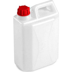 Μπιτόνι Πλαστικό 30lt Ιταλίας Λευκό - 21x36x50Y cm