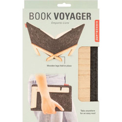 Ξύλινος βιβλιοστάτης Kikkerland Book Voyager OR126