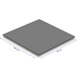 Thermal Pad Delock 100x100x1 mm για Μ2 (18472) - Γκρι 18472